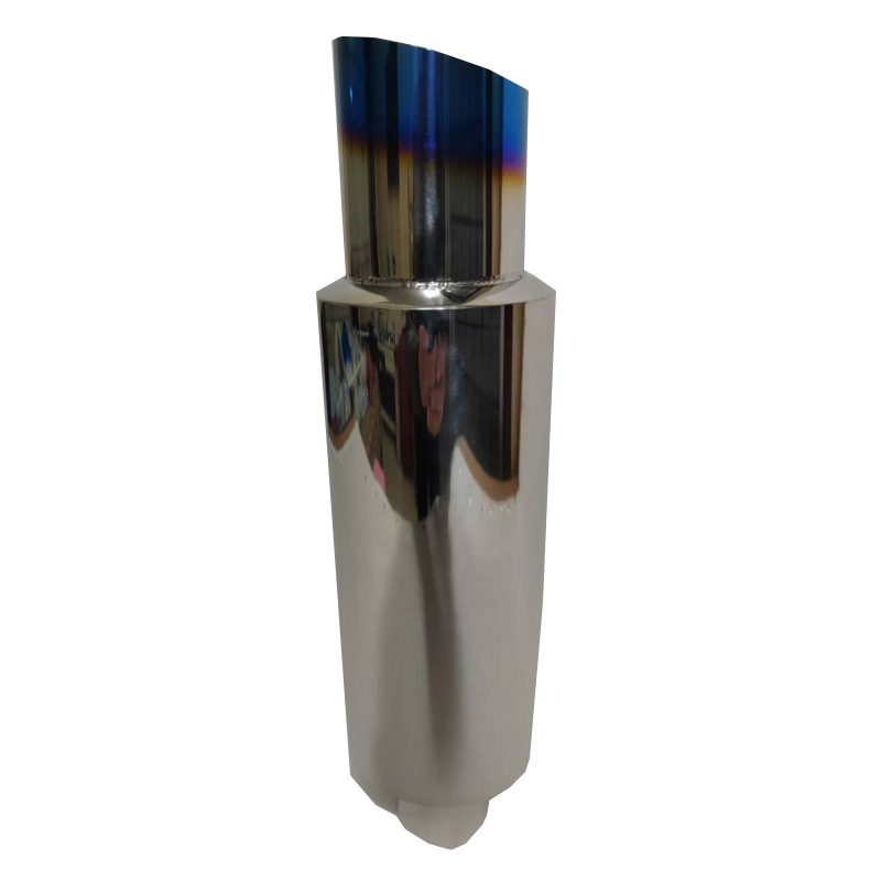 ChangXin Car Muffler Modification 50mm*101mm*76mm*385mm Automotive General Purpose inline pipe Metal fittings